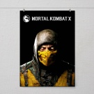 poster mortal kombat x play-watch-by