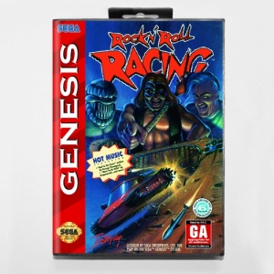 rock n roll racing sega  play-watch by